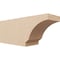 Ekena Millwork 6in. W x 8in. H x 20in. L Moab Woodgrain TimberThane Rafter Tail, Primed Tan RFTUR06X08X20MOARCPR - alternate 1